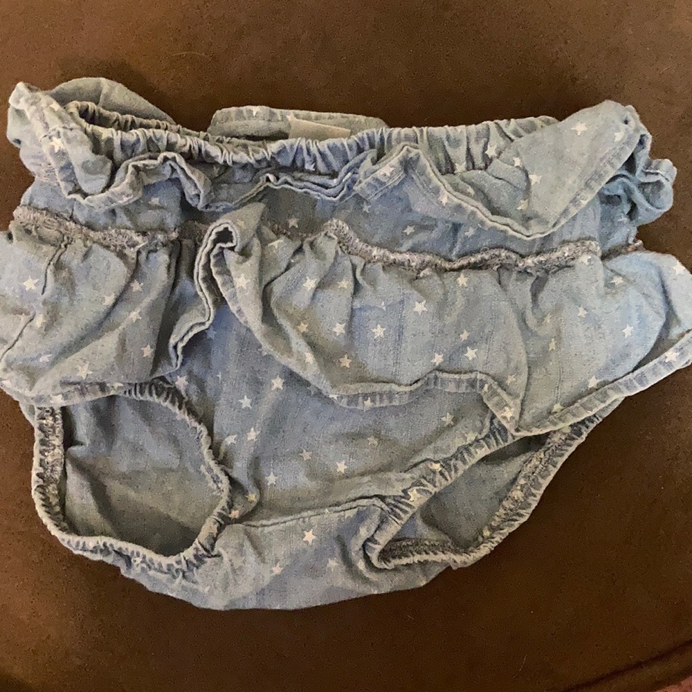 Carter’s Jean skirt with stars